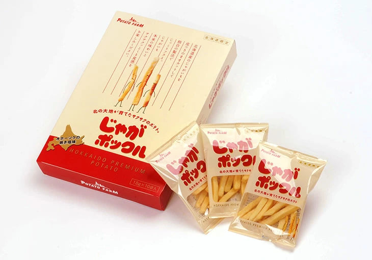 【Hokkaido Direct Shipping】Calbee Potato Farm Jaga Pokkuru, 10pc per pack