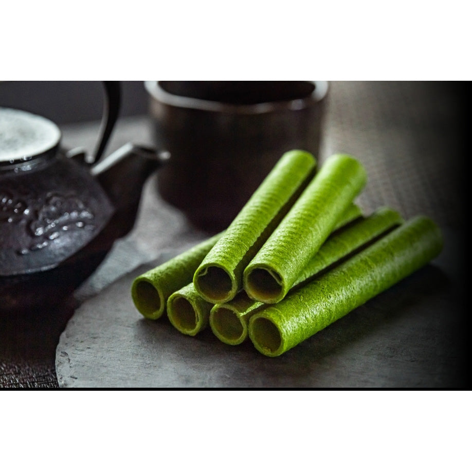 【日本直邮】cha-no-wa东京老铺茶匠鉴定茶之环浓郁抹茶蛋卷 10枚入