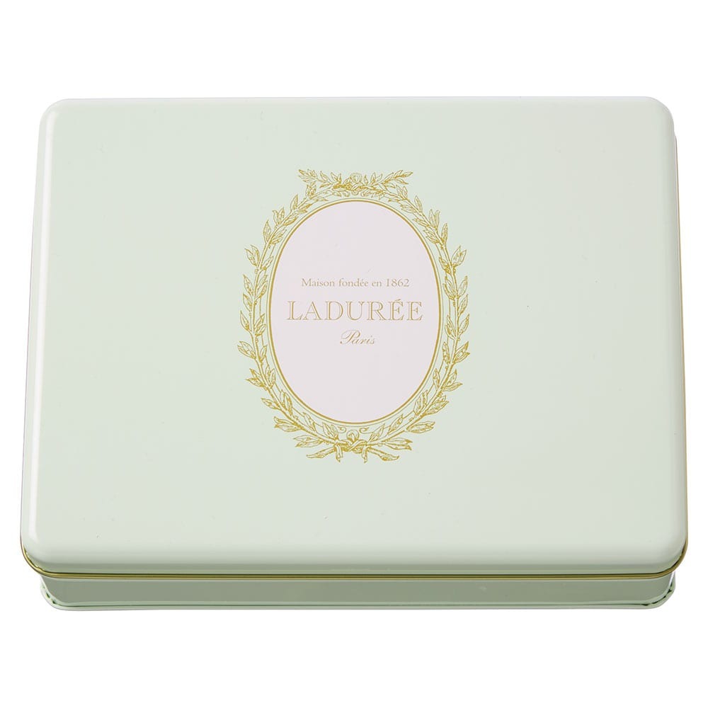 Japan Laduree Limited Vanilla Cocoa Egg Roll Gift Box 2 flavors 16 pieces
