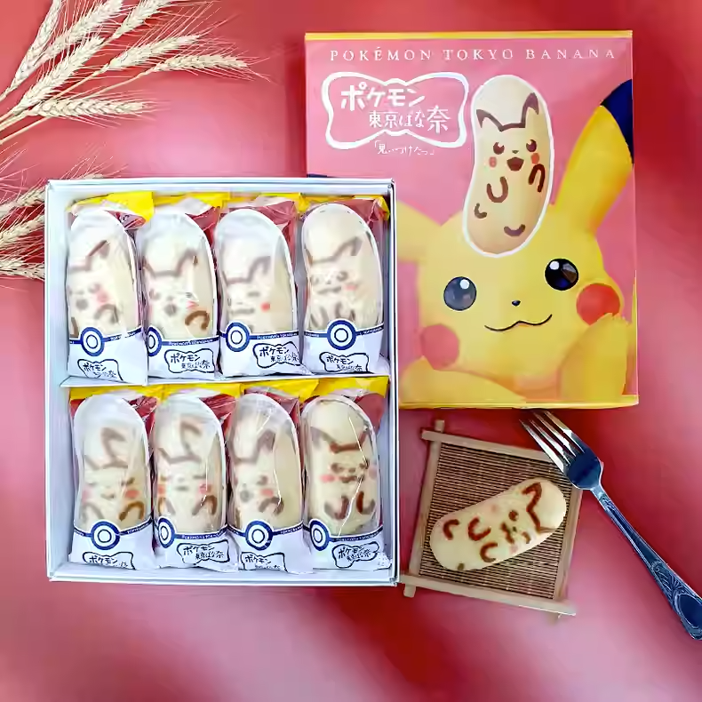 TOKYO BANANA X PIKACHU Yogurt Flavor