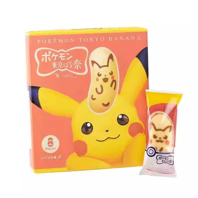 TOKYO BANANA X PIKACHU Yogurt Flavor