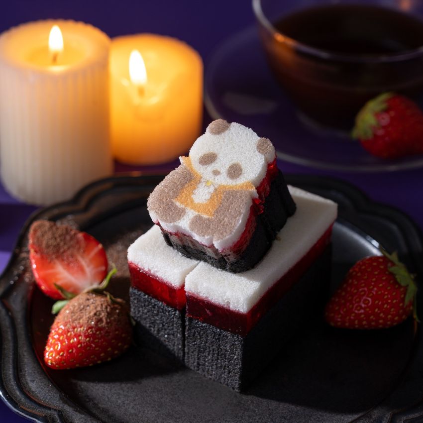 Katanukiya Halloween Panda Baumkuchen Set - 3 Pieces