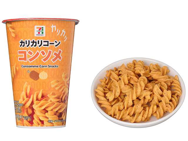 ぽんこ 7-Eleven Premium Broth Flavor Crunchy Corn Snack - 65g – AaronHouse