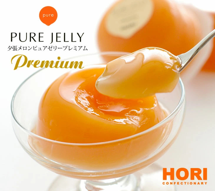 【日本北海道直邮】HORI 夕张哈密瓜高级小果冻 Premium 儿童零食 16g*12枚入