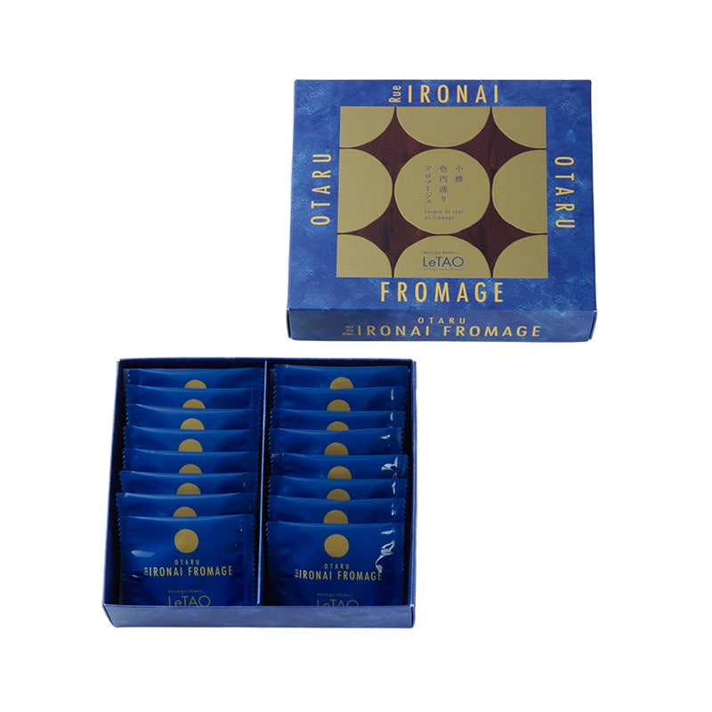【Hokkaido Direct Shipping】LeTAO OTARU Rue IRONAI FROMAGE Biscuit