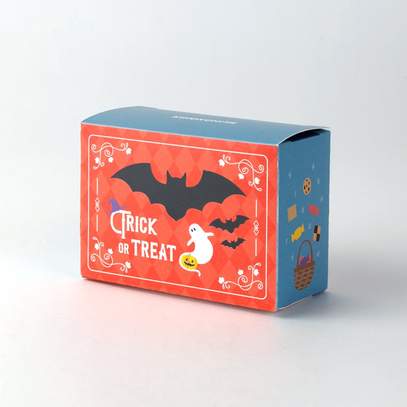Kinokuniya Halloween Bat Cookies box side