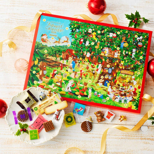 Japan Hokkaido Royce Christmas Limited Chocolate Calendar Gift Box 42pcs