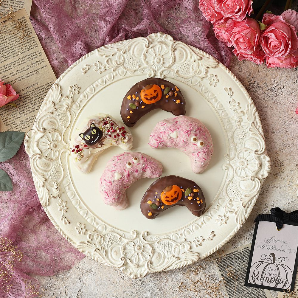 CAFE OHZAN Halloween croissant rusk five-piece package