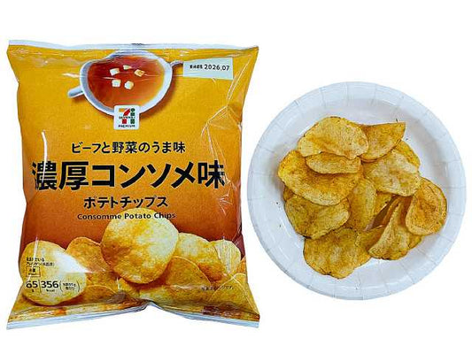 711鳕鱼子黄油味厚切土豆片135g - Premium Selection - Japanese Gourmet Souvenir