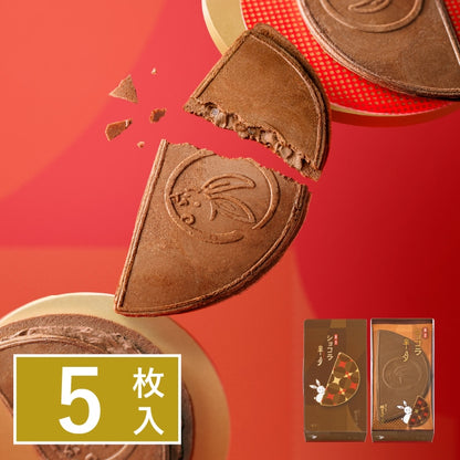 Kamakura Chocolate Hangetsu 5-piece seasonal gift box