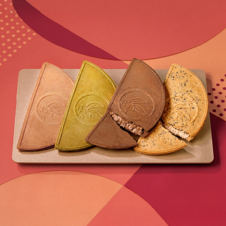 Kamakura Hangetsu matcha ogura chocolate sesame assortment