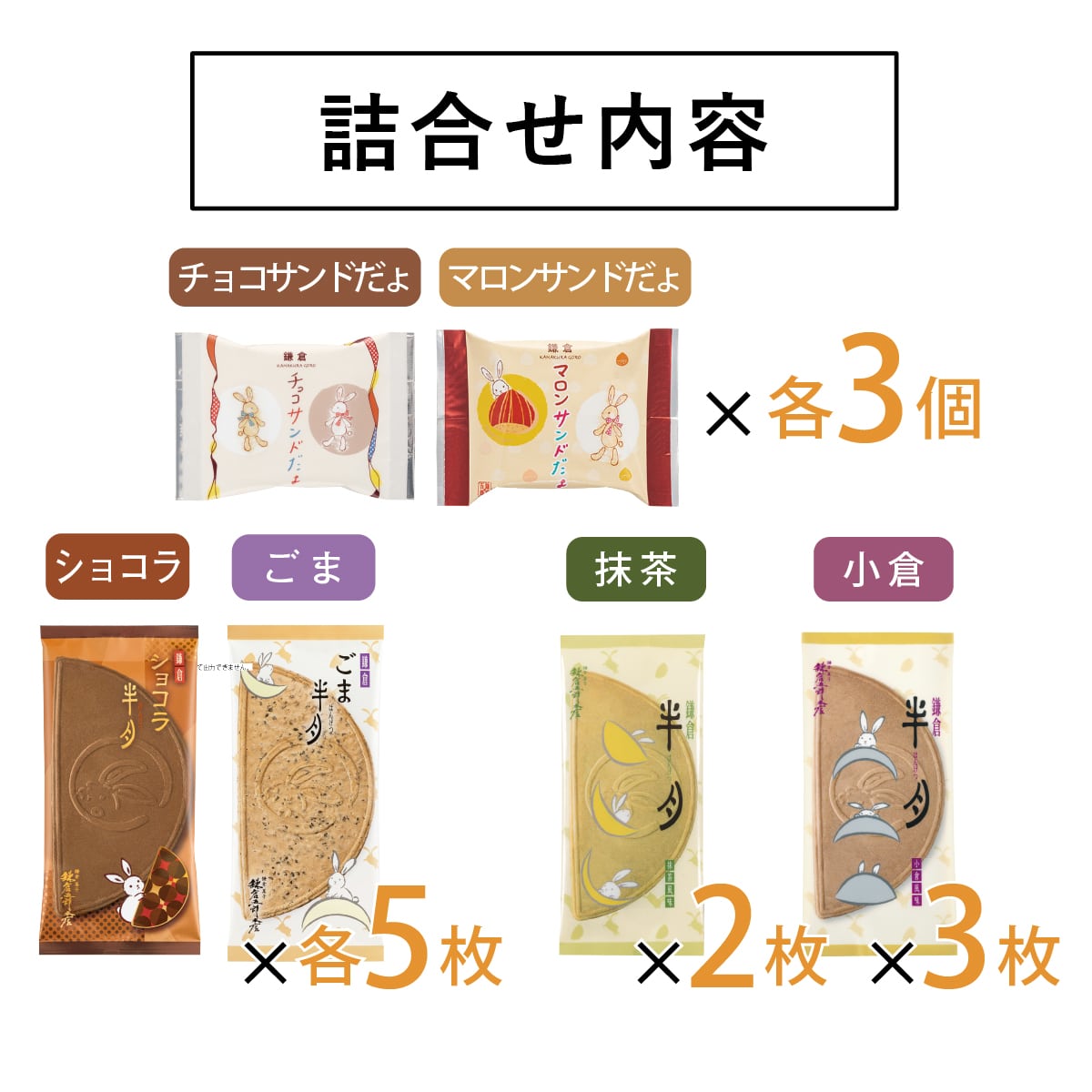 Kamakura Goro Moon Gathering 21-bag packaging detail