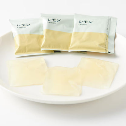 MUJI Chilled Salty Jelly - Lemon Flavor (9 pcs) | 无印良品：夏季限定盐感清新柠檬果冻 (9个入)