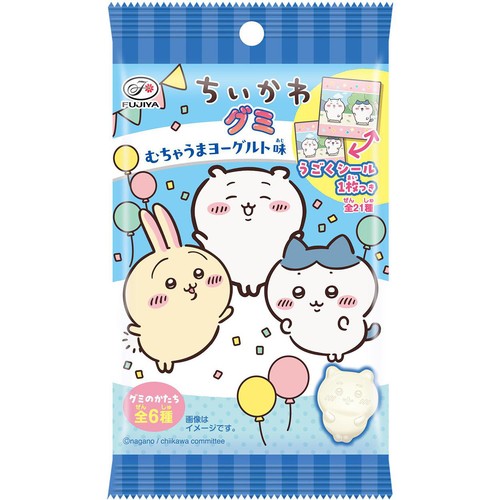 Fujiya Chiikawa Character Gummy Yogurt Flavor - 6 Pieces