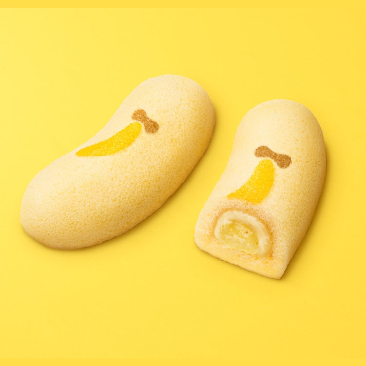 Tokyo Banana Double Banana Flavor sponge cakes