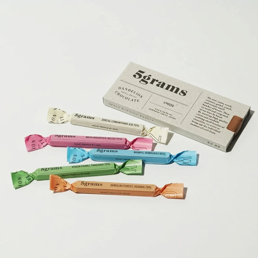 Dandelion Chocolate 5-Piece Single Origin Tasting Set - Premium Selection - Japanese Gourmet Souvenir