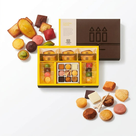 Henri Charpentier Classic Pastry Set (S) - Financier & Madeleine - Premium Selection - Japanese Gourmet Souvenir
