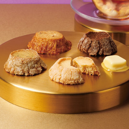 BUTTER STATE's 4-flavor butter cookie assortment box with 15 pieces