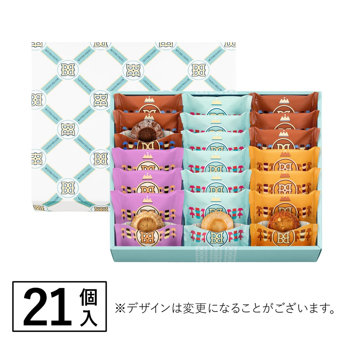 BUTTER STATE's butter cookie assortment product view