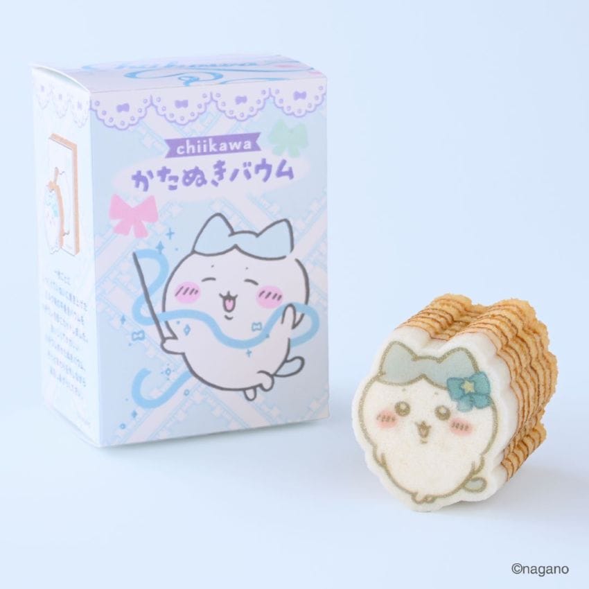 Hachiware Katanuki Baum Ribbon box and cake