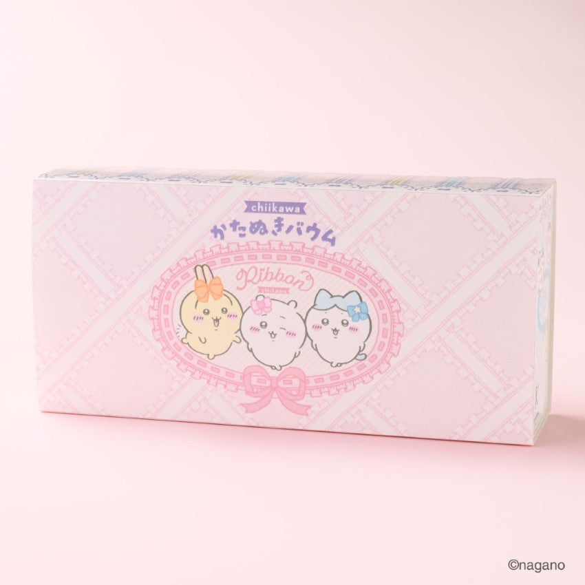 Chiikawa Katanuki Baum Ribbon 3-piece set box front