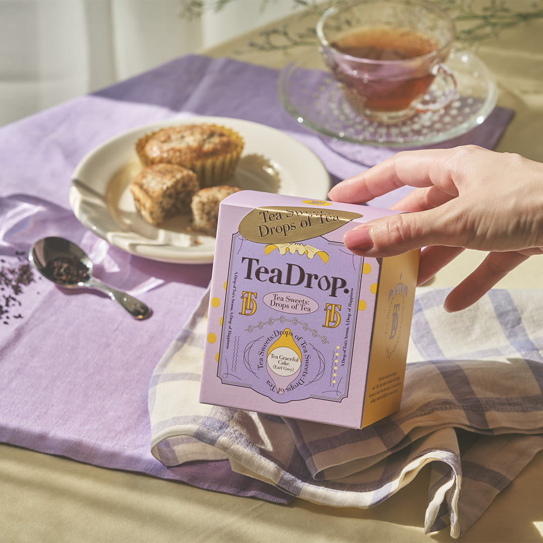 TeaDrop Earl Grey Tea Grace Cake - 3 Pieces