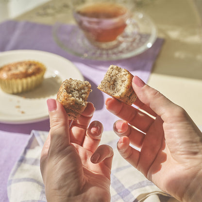 TeaDrop Earl Grey Tea Grace Cake - 3 Pieces
