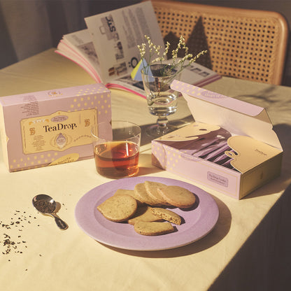 TeaDrop Earl Grey Drop Cookies - 7 Pieces