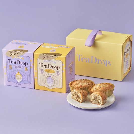 TeaDrop Earl Grey & Chai Tea Grace Cake Assortment - 6 Pieces