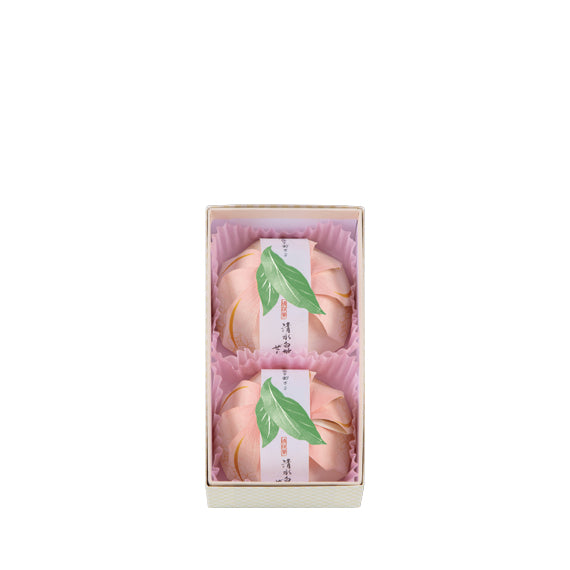Shimizu White Peach Jelly 2-piece gift box