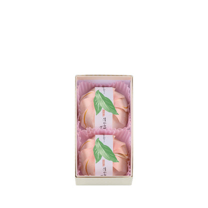 Shimizu White Peach Jelly 2-piece gift box