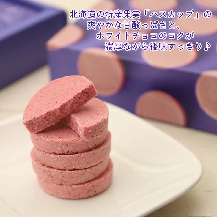 もりもと もりもと 生チョコクッキー ハスカップ 8枚入り 8pcs - Premium Quality - Japanese Gourmet