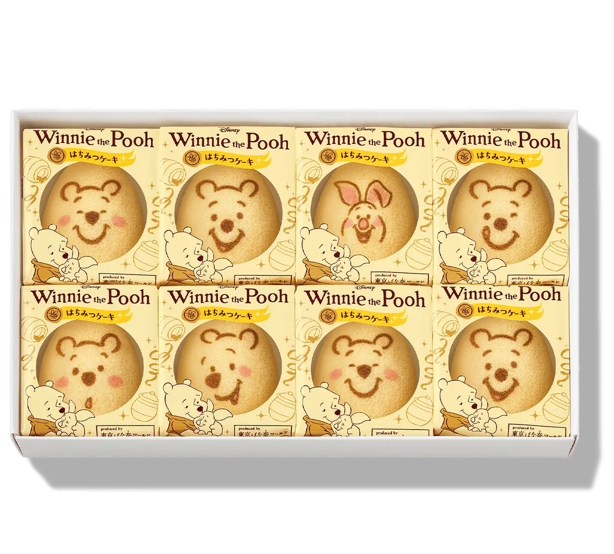 Winnie the Pooh Honey Cake 8pcs Box