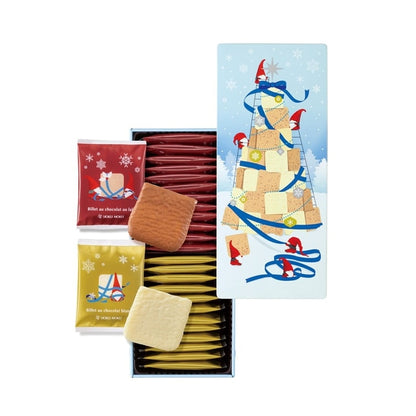 Yoku Moku Christmas Chocolate Biscuits 2 Varieties 24 pcs 1 box