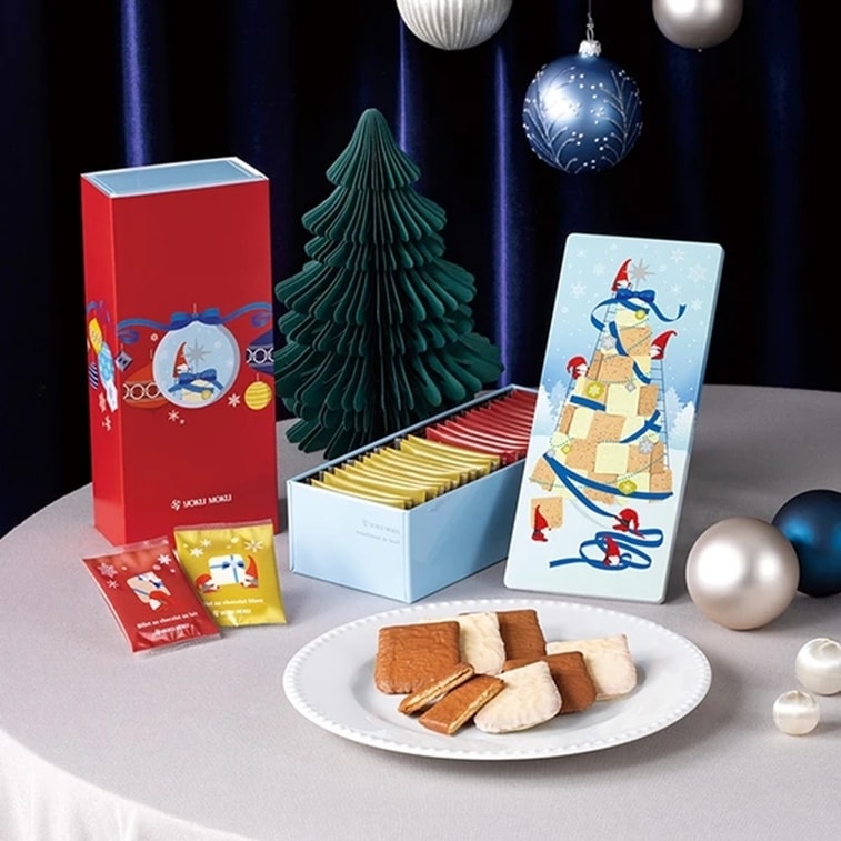 Yoku Moku Christmas Chocolate Biscuits 2 Varieties 24 pcs 1 box
