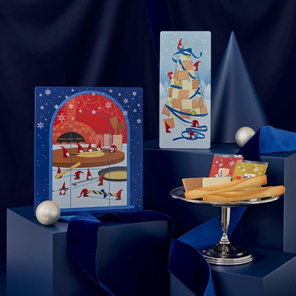 Yoku Moku Christmas Chocolate Biscuits 2 Varieties 24 pcs 1 box