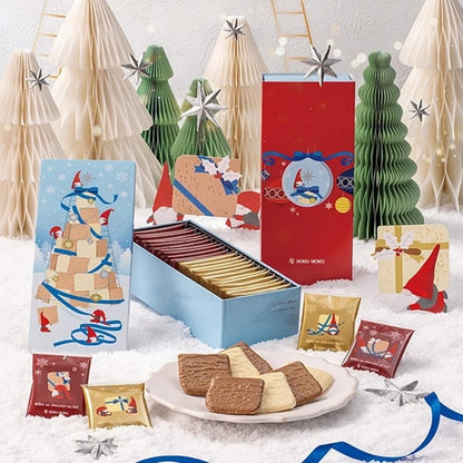 Yoku Moku Christmas Chocolate Biscuits 2 Varieties 24 pcs 1 box